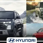 خودرو هیوندای در جاده ناهموار